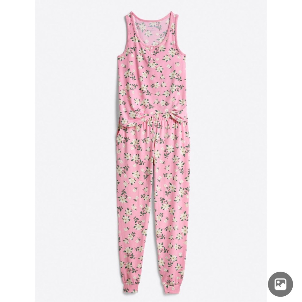 Draper James Hillary Pajama set in pink magnolia - Small